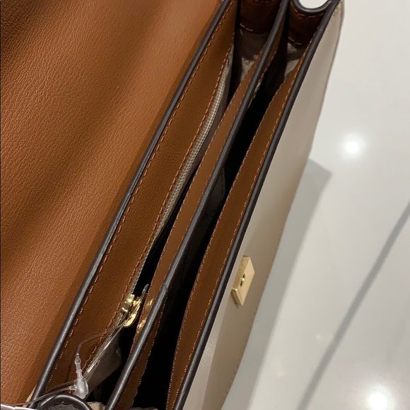 MICHAEL KORS LEATHER MOTT handbag Brand New - Picture 10 of 16